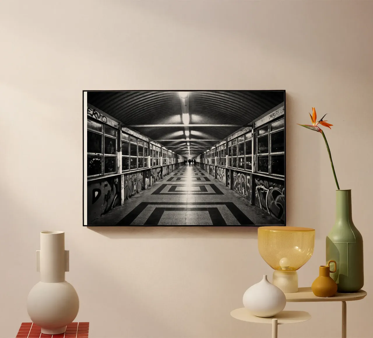 Il passaggio plexiglass da JUNIQERIN photography by Dorothea Baur