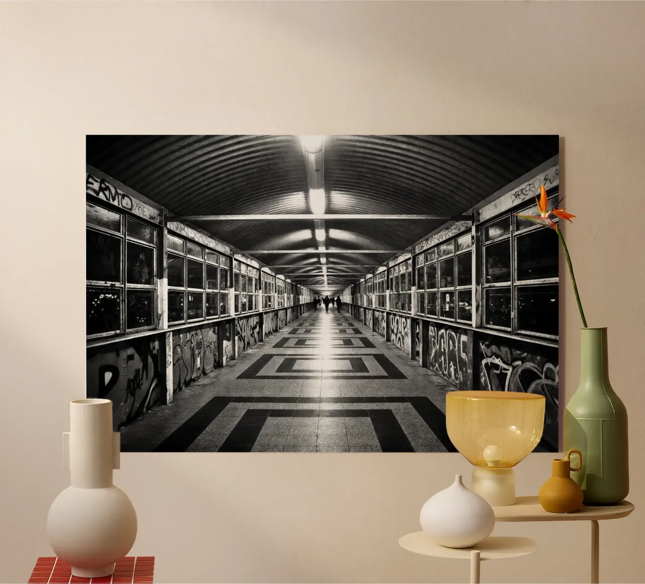 Il passaggio plexiglass da JUNIQERIN photography by Dorothea Baur