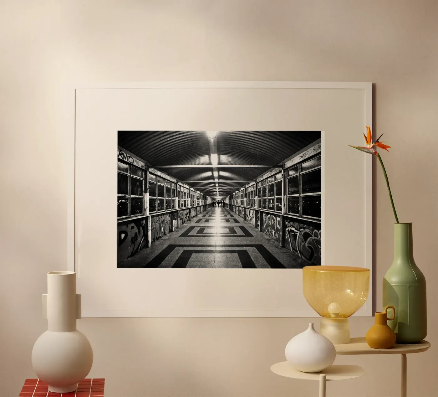 Die Passage Poster von JUNIQERIN photography by Dorothea Baur
