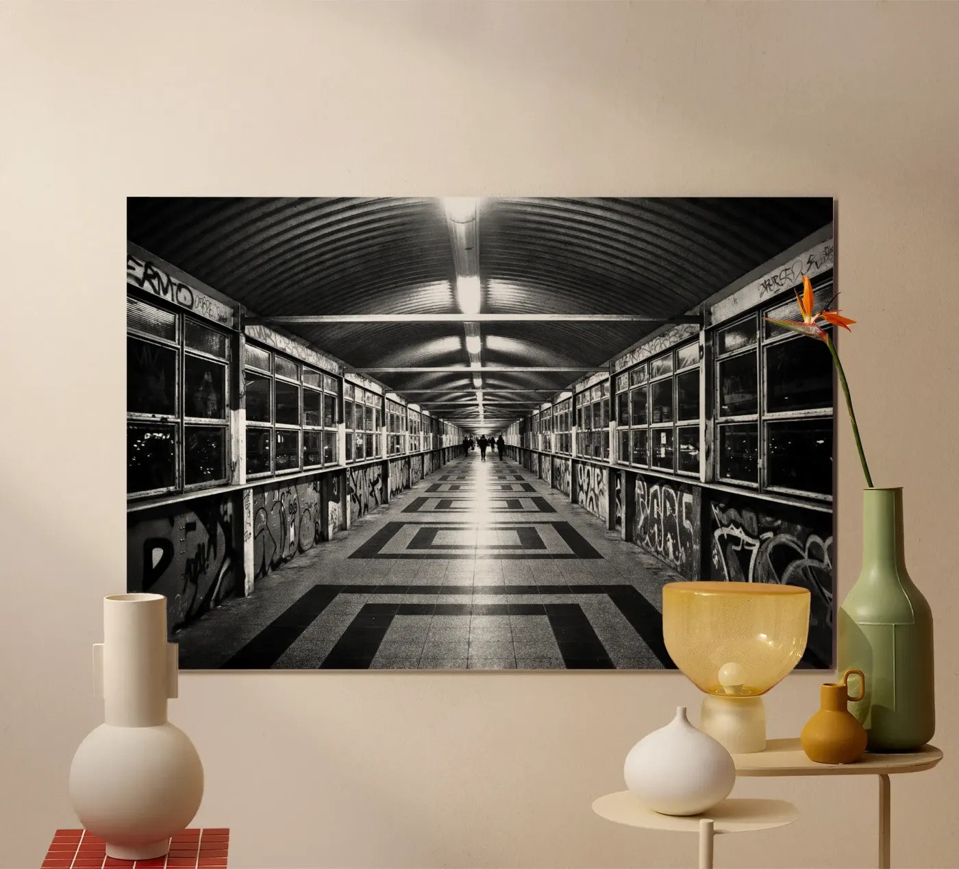 Die Passage Poster von JUNIQERIN photography by Dorothea Baur