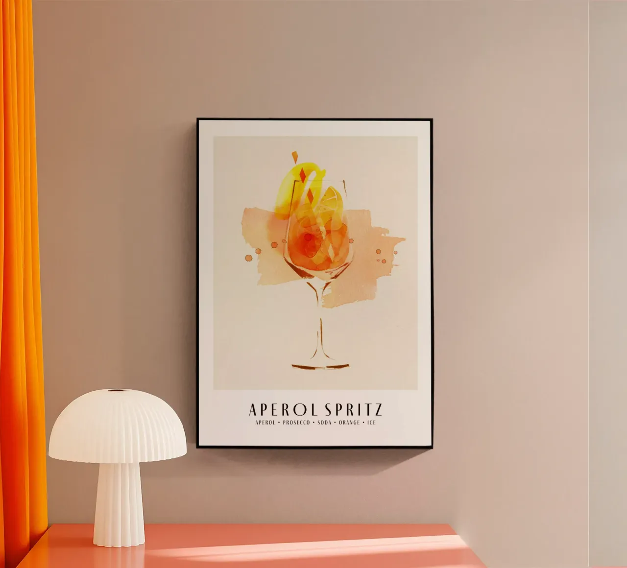 Aperol Spritz plexiglass da Ekaterina Koroleva