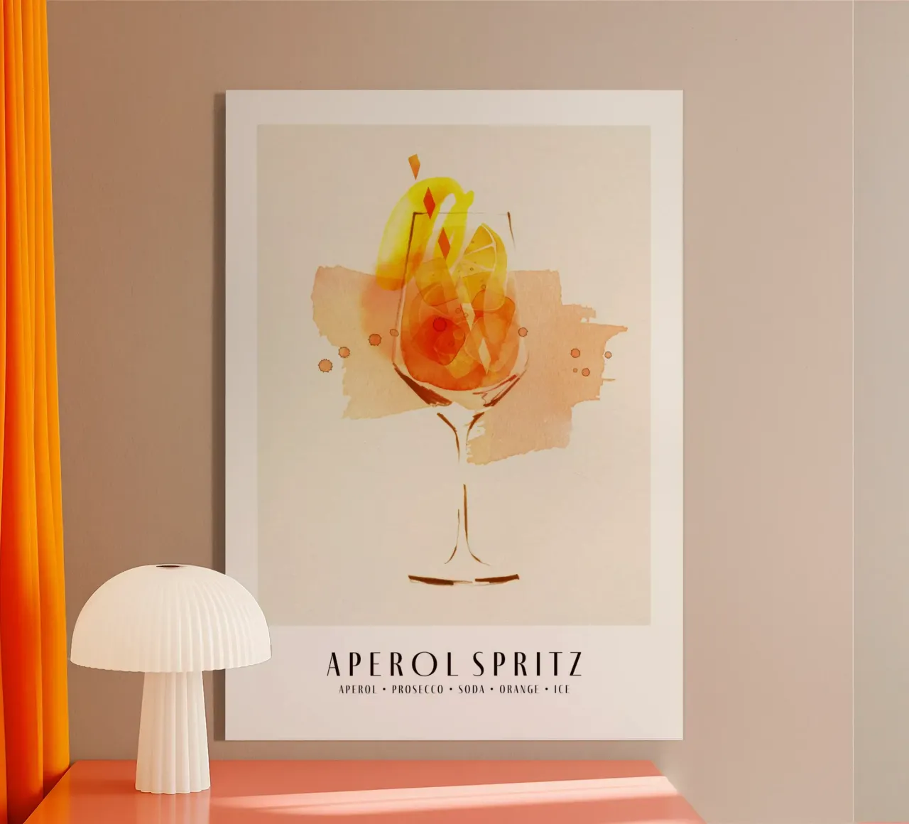 Aperol Spritz plexiglass da Ekaterina Koroleva
