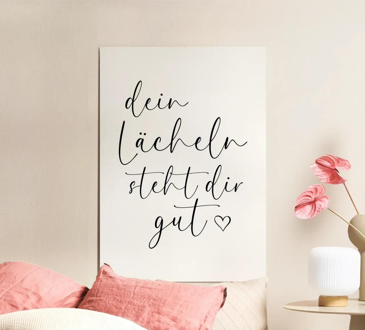 Dein Lächeln steht dir gut poster de BAINAI