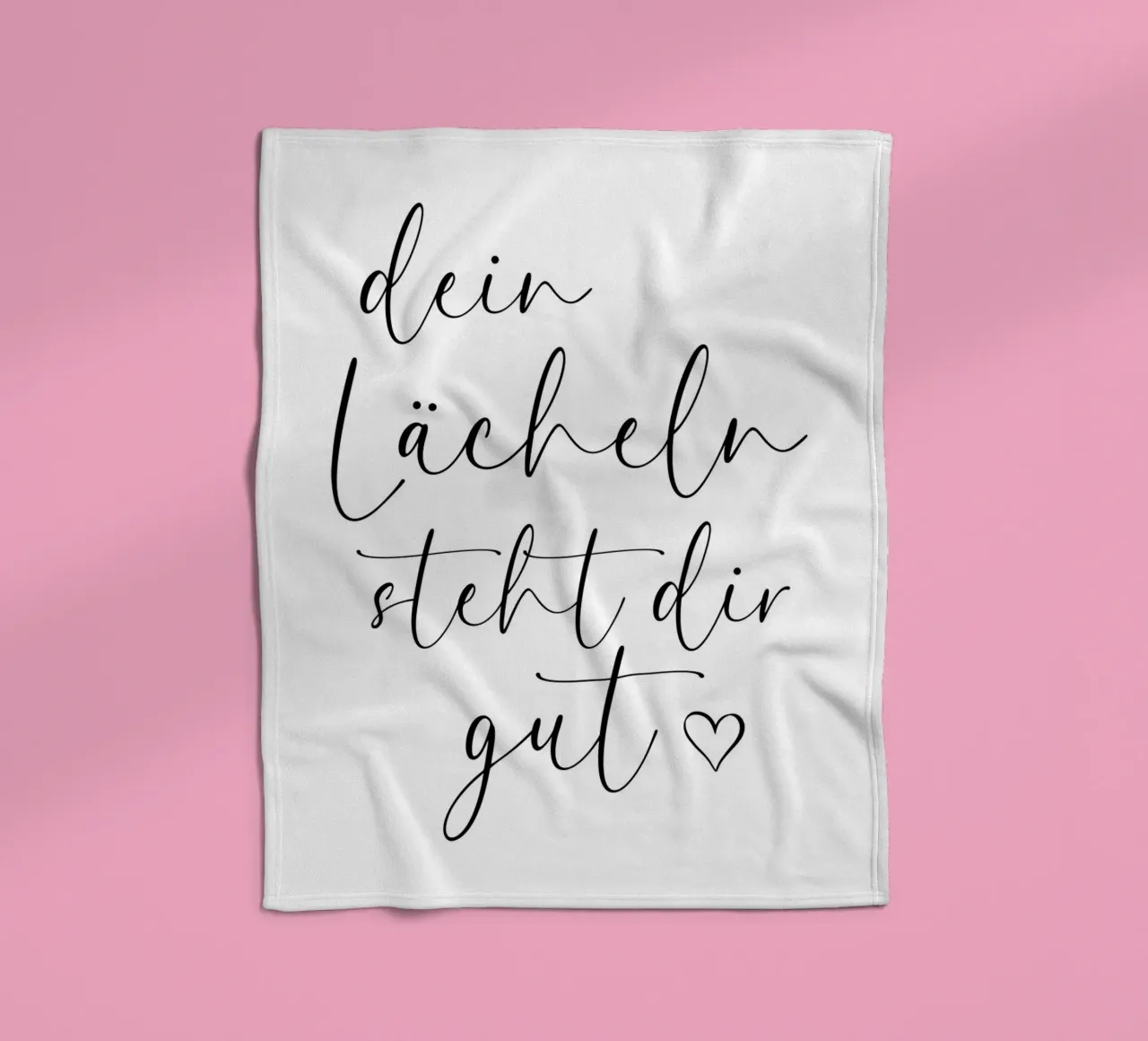 Dein Lächeln steht dir gut coperta in pile da BAINAI