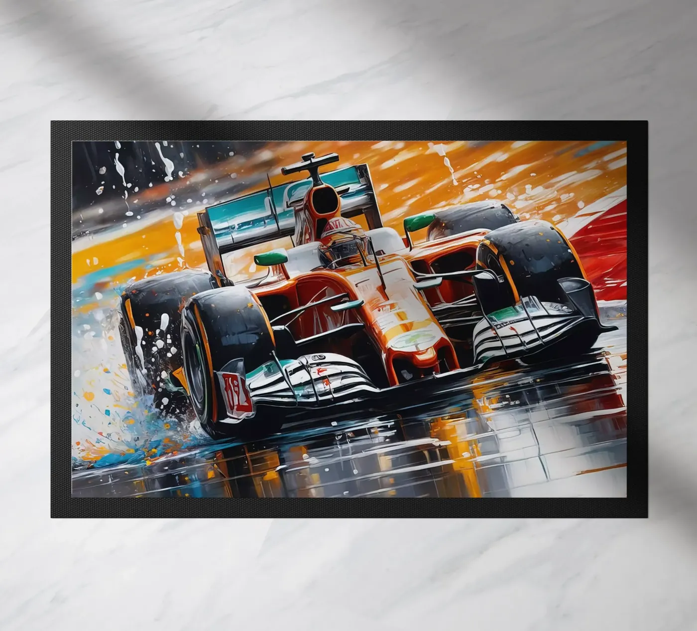 Formel 1 Fußmatte von 🎁 NOBELART