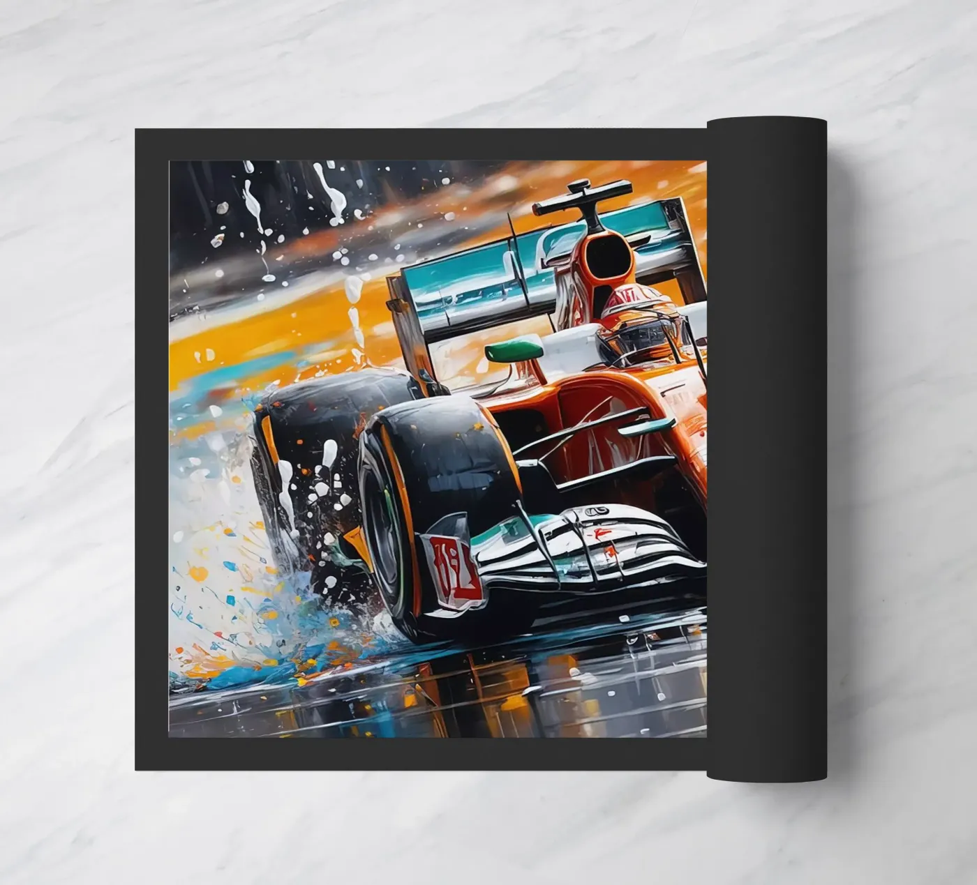 Formel 1 Fußmatte von 🎁 NOBELART