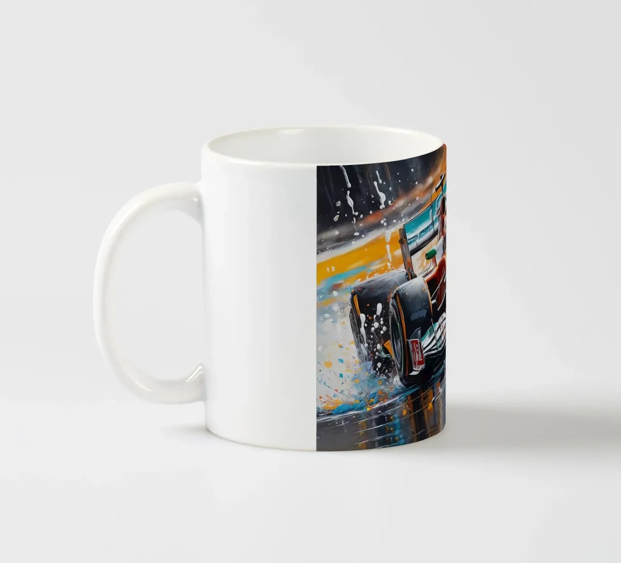Formula 1 ceramic mug by ARTVI-SHOP