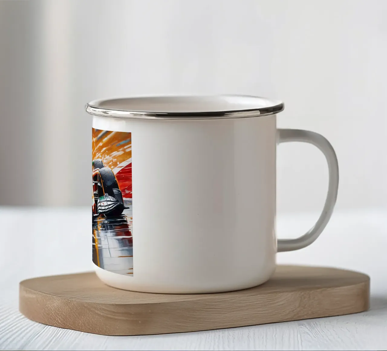 Formula 1 tazza in smalto da ARTVI-SHOP