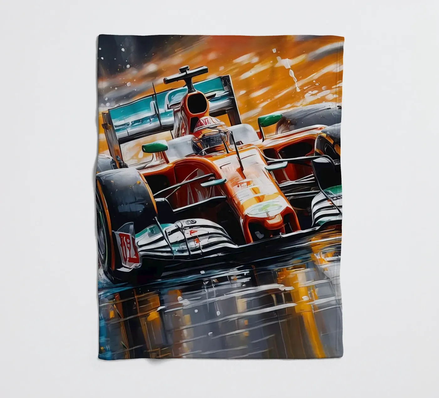 Formula 1 coperta in pile da 🎁 NOBELART