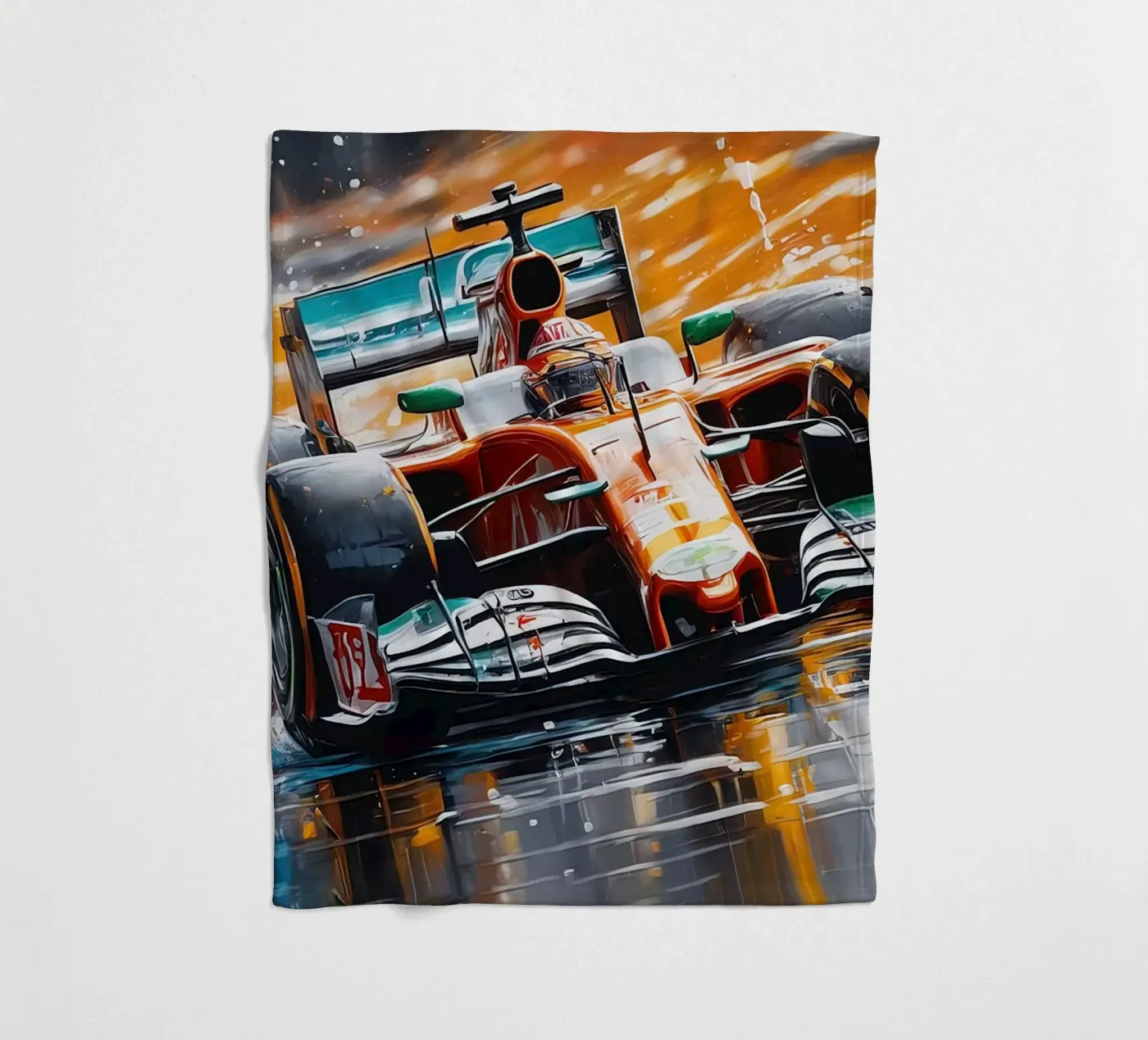 Formula 1 coperta in pile da 🎁 NOBELART