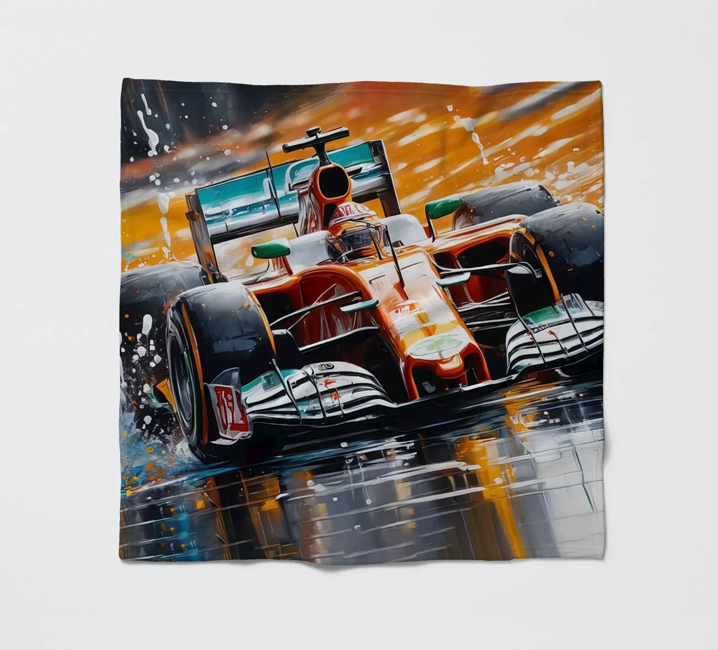 Formula 1 coperta in pile da 🎁 NOBELART