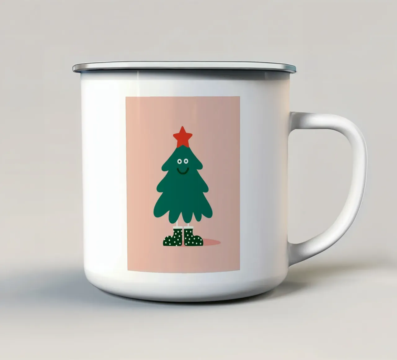 Albero di Cristo con occhi tazza in smalto da Felicia