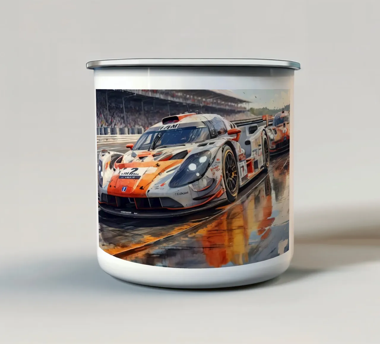 24 ore di lemans tazza in smalto da 🎁 ARTVI-SHOP