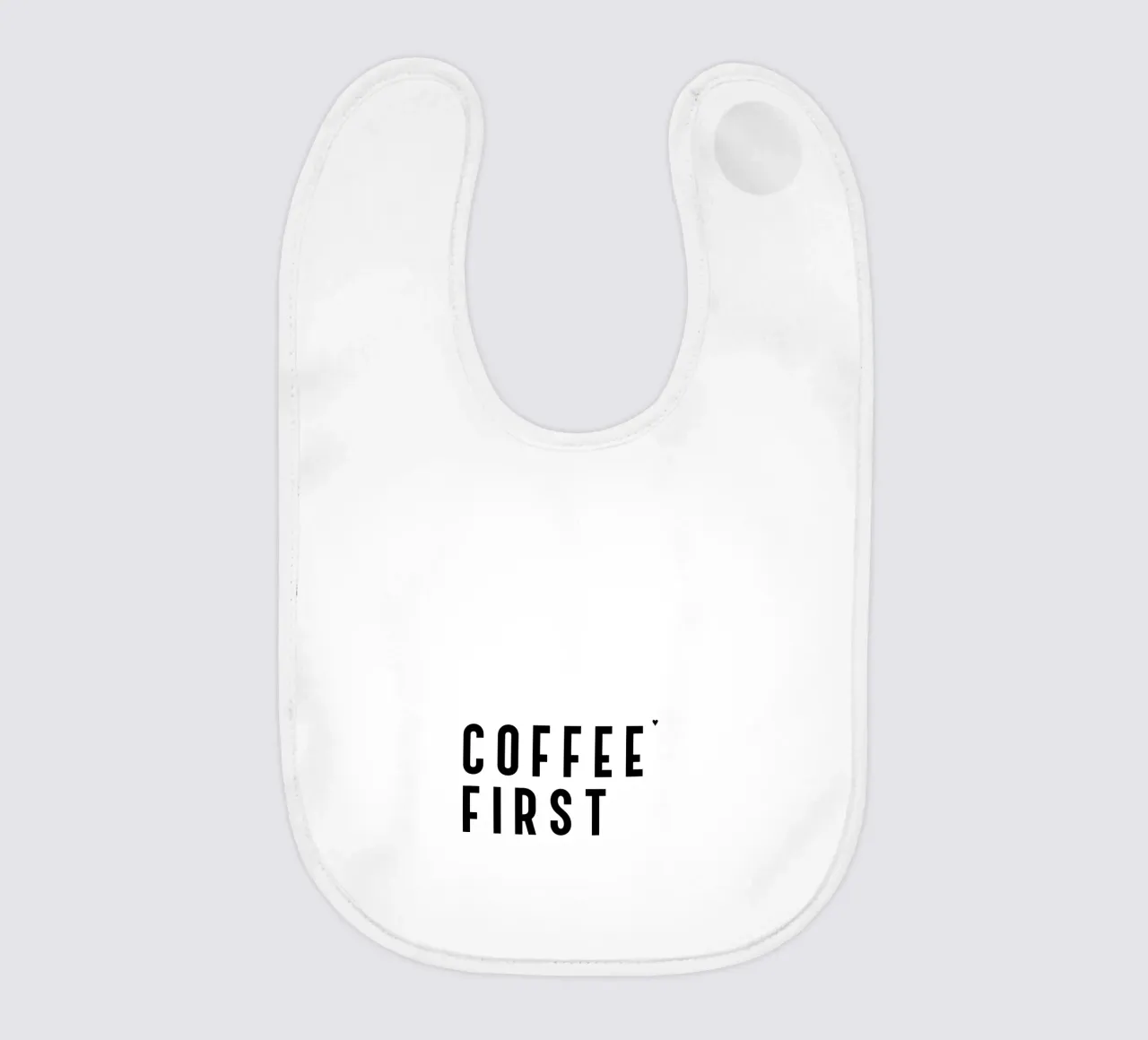 Coffee first bavaglino da typolover
