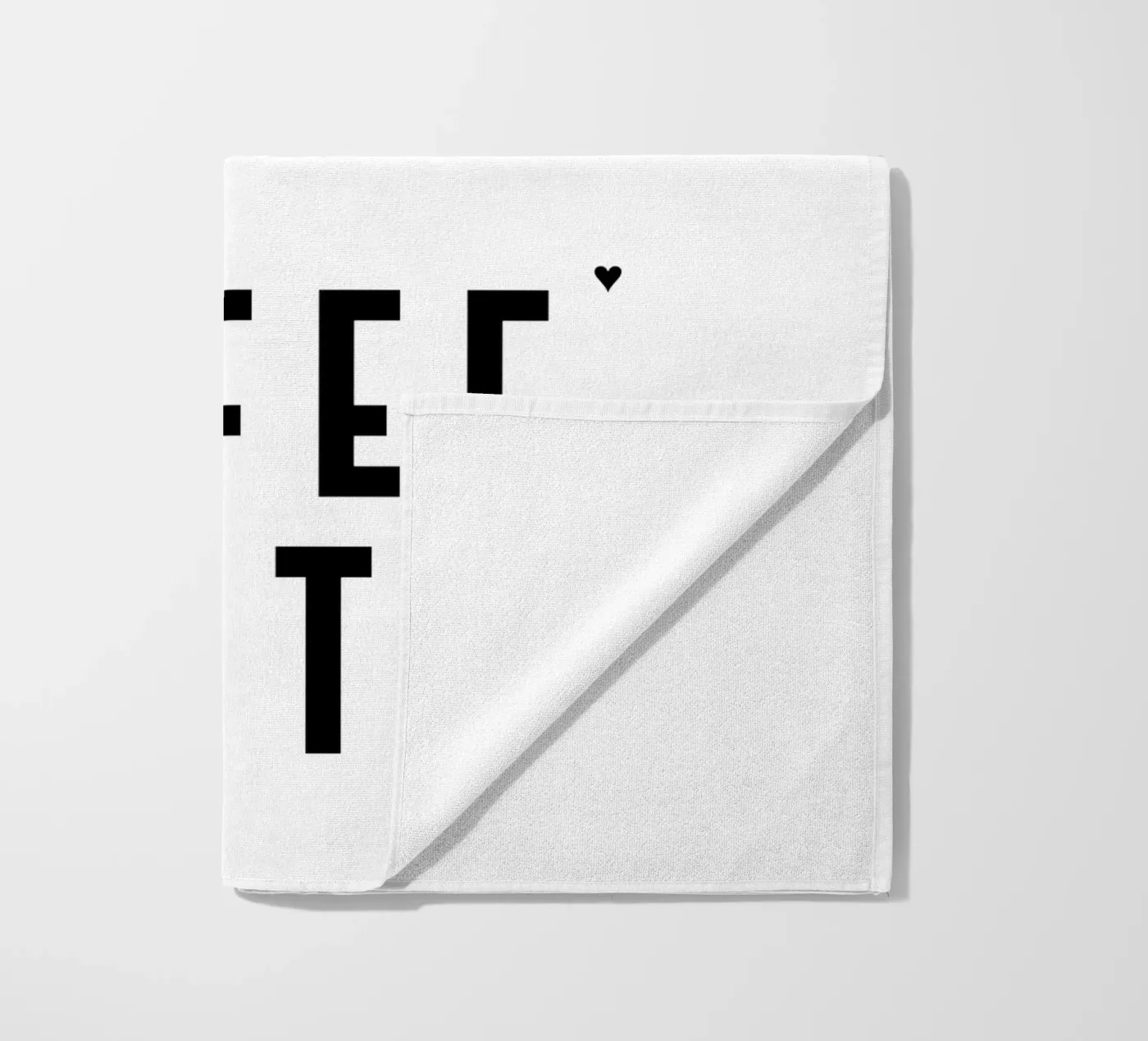 Coffee first strandhanddoek van typolover