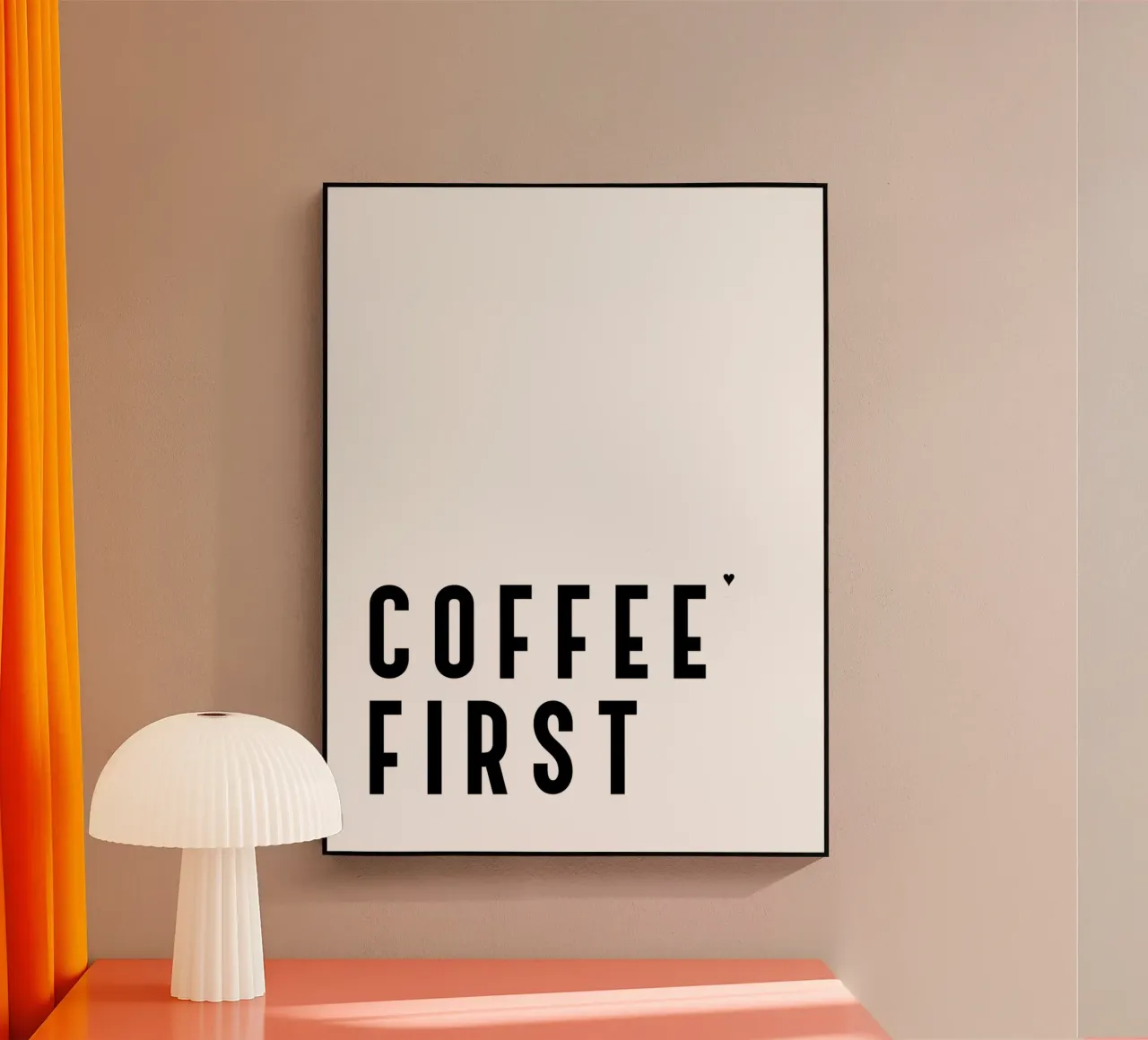 Coffee first plexiglass da typolover