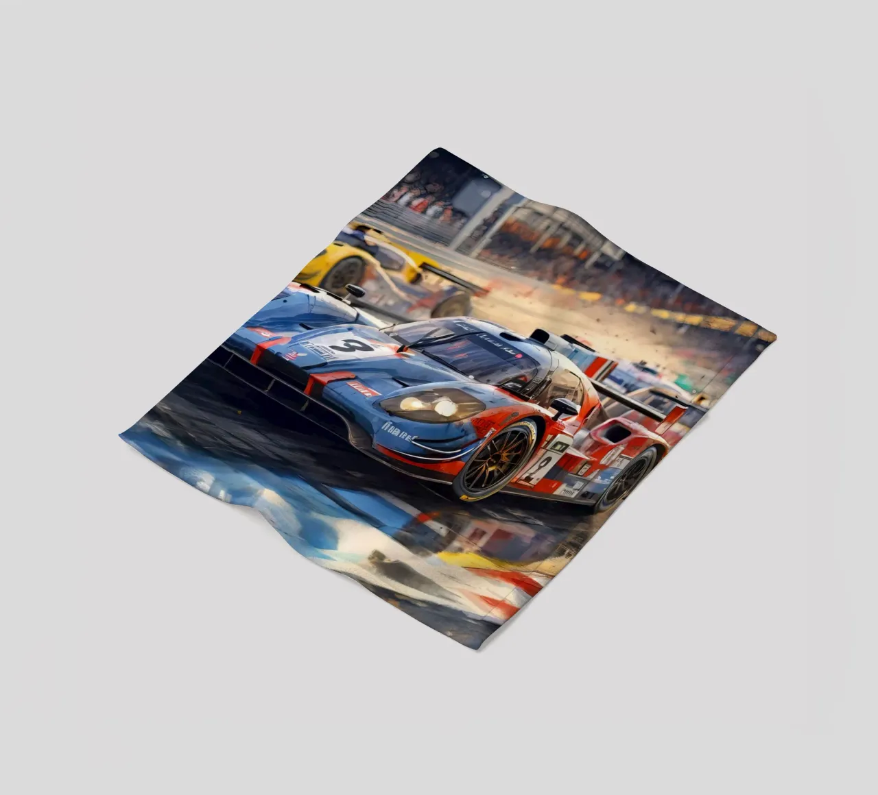 24 hours of lemans fleece blanket by 🎁 ARTVI-SHOP