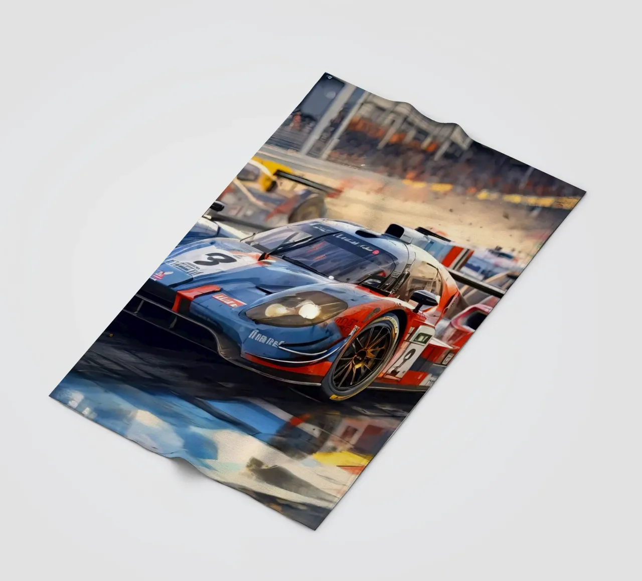 24 hours of lemans fleece blanket by 🎁 ARTVI-SHOP