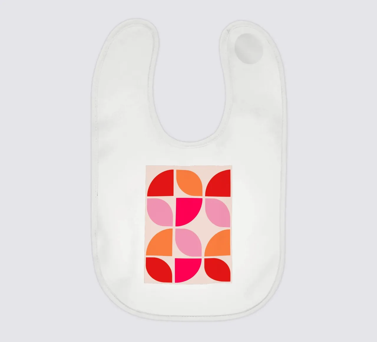 Farbblockkunst Babylätzchen von AP WALL ART