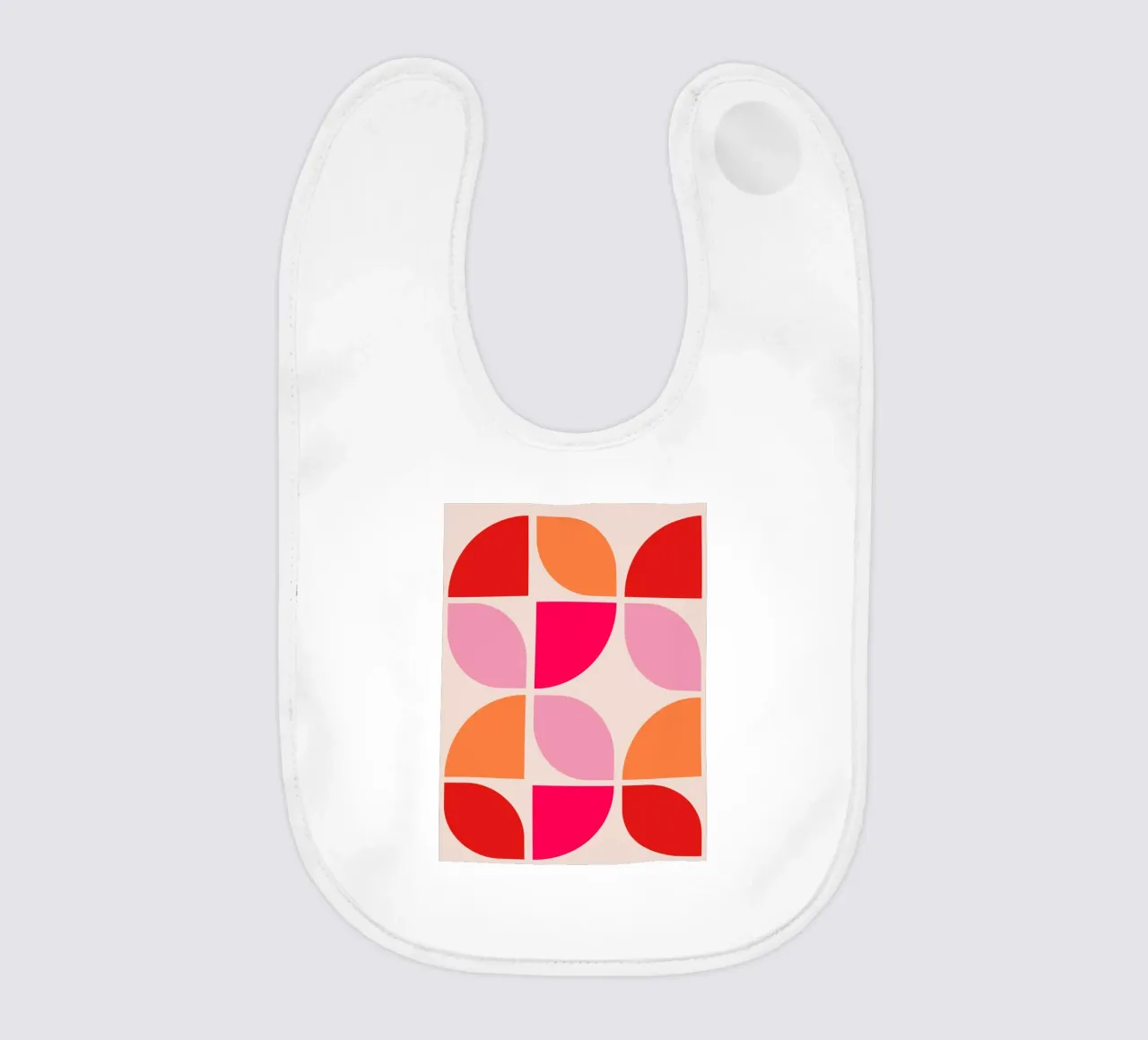 Farbblockkunst Babylätzchen von AP WALL ART