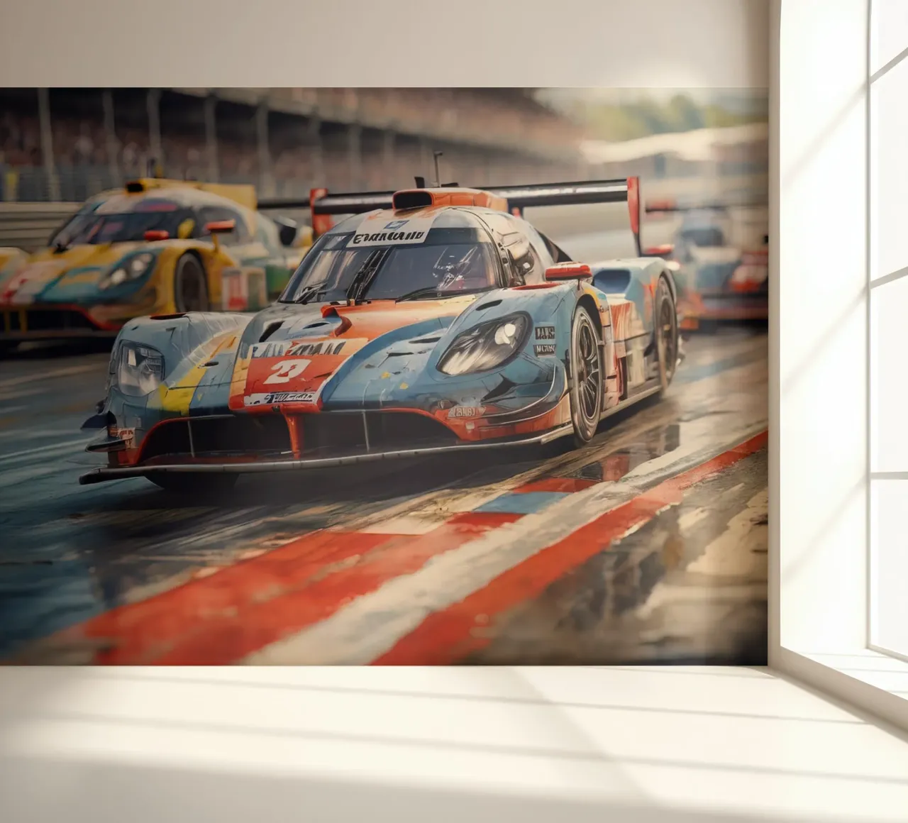 24 Stunden Lemans Fototapete von 🎁 ARTVI-SHOP