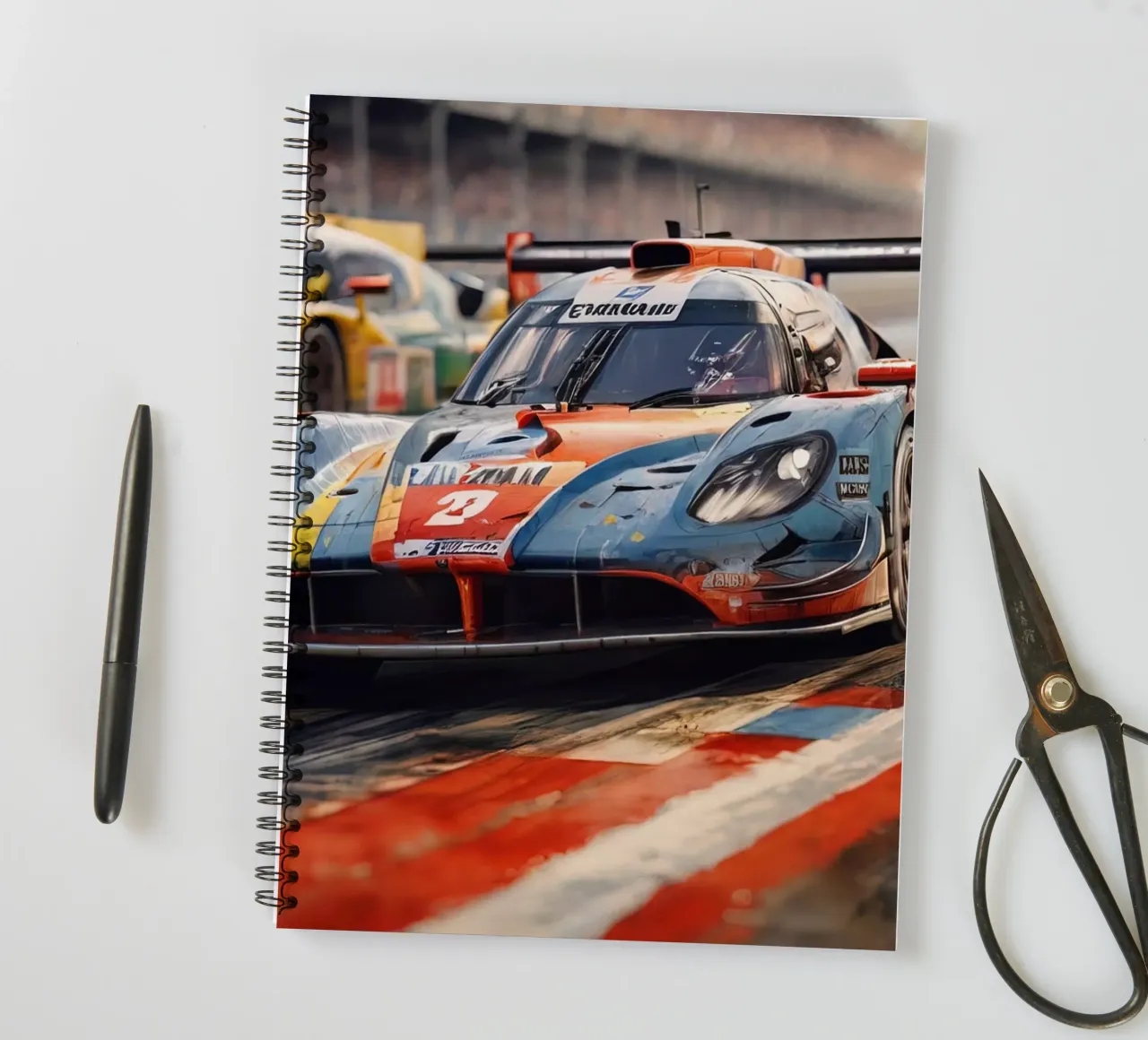 24 hours of lemans spiral notebook by 🎁 ARTVI-SHOP