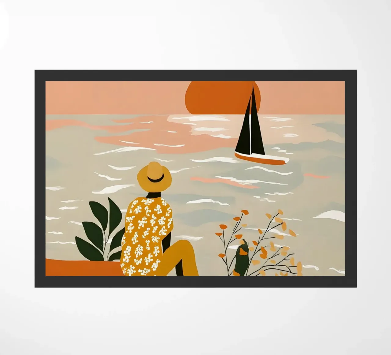 Calm Evening zerbino da Vibrant Berry Studio