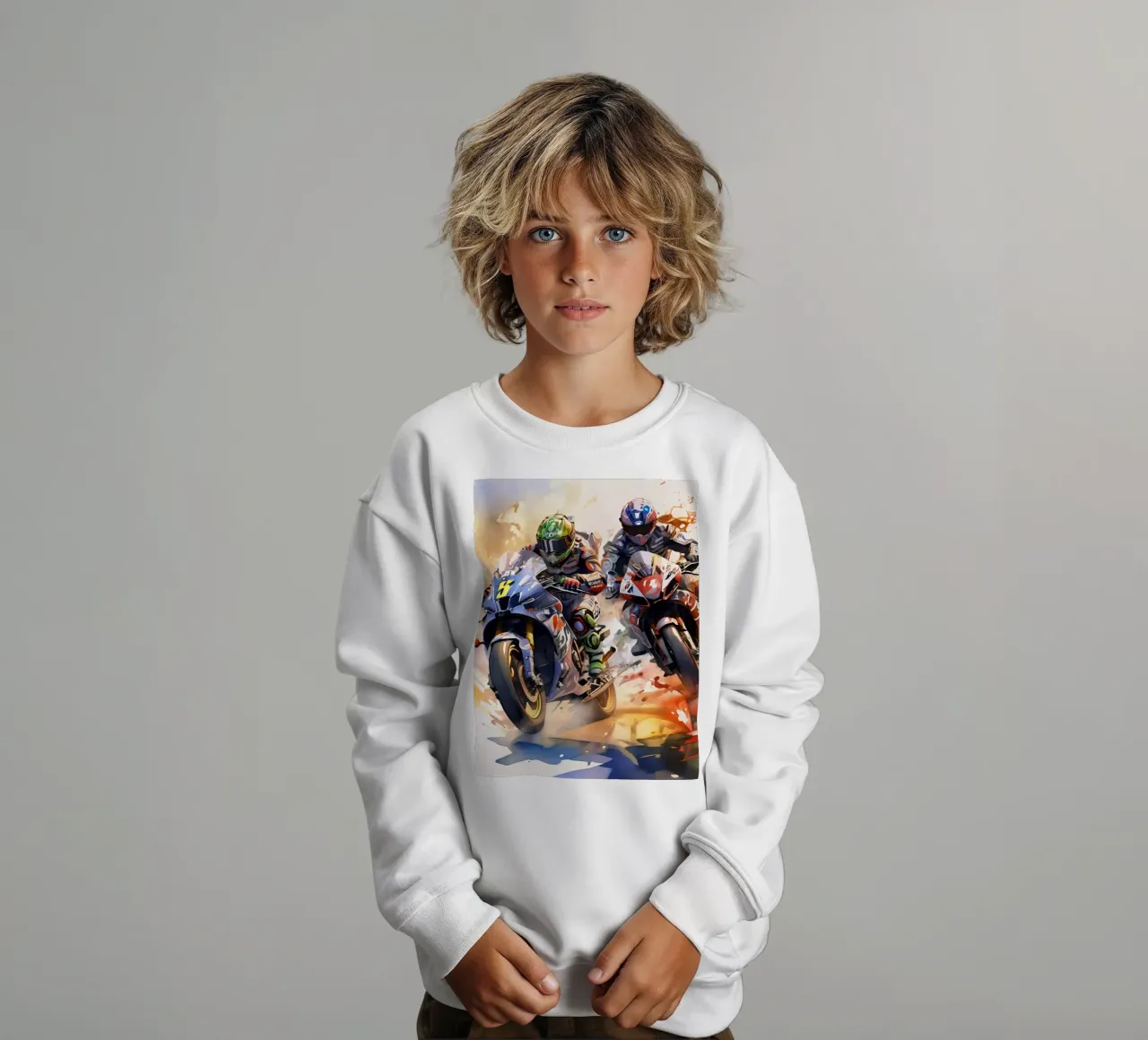 moto gp kids sweatshirt by 🎁 ARTVI-SHOP