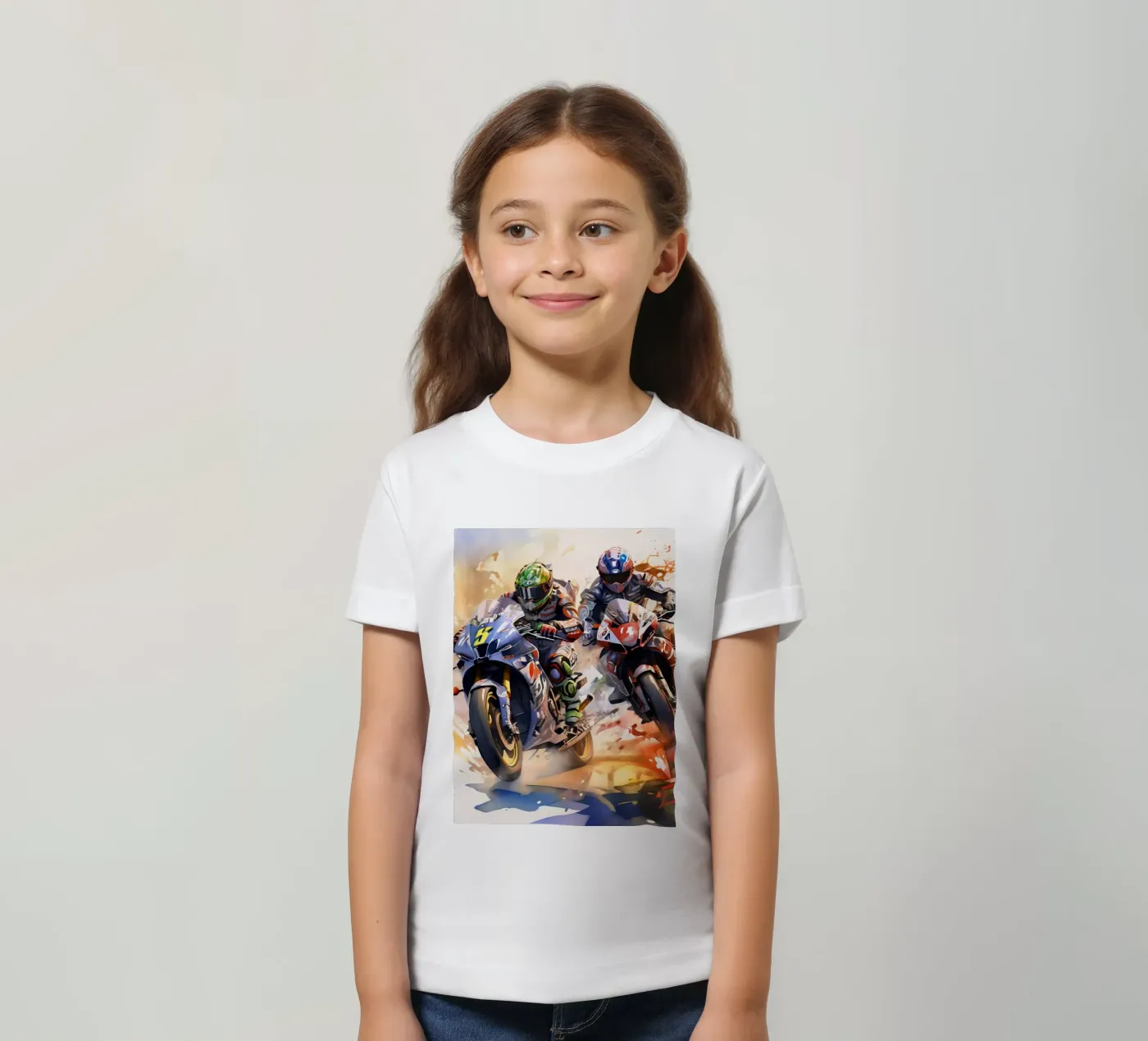 moto gp t-shirt bambini da 🎁 NOBELART