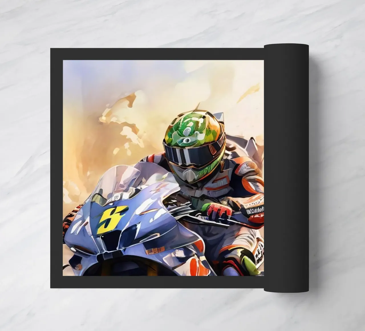 moto gp doormat by 🎁 ARTVI-SHOP