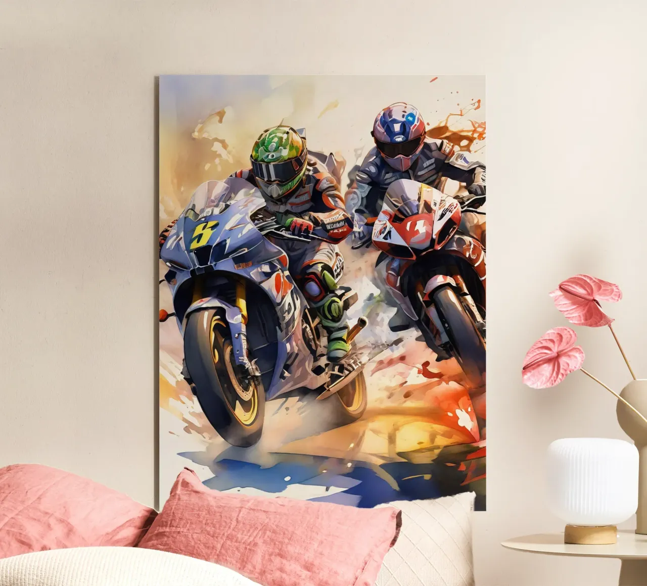 moto gp alu-dibond by 🎁 ARTVI-SHOP