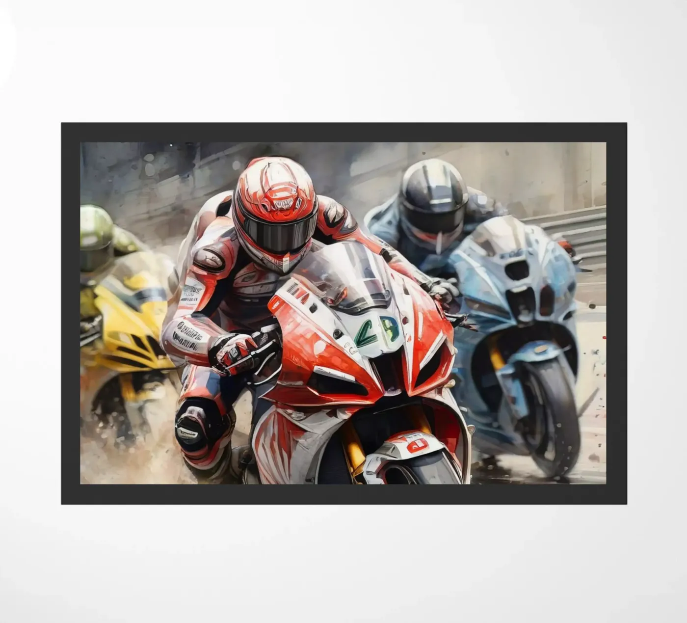 moto gp deurmat van 🎁 NOBELART