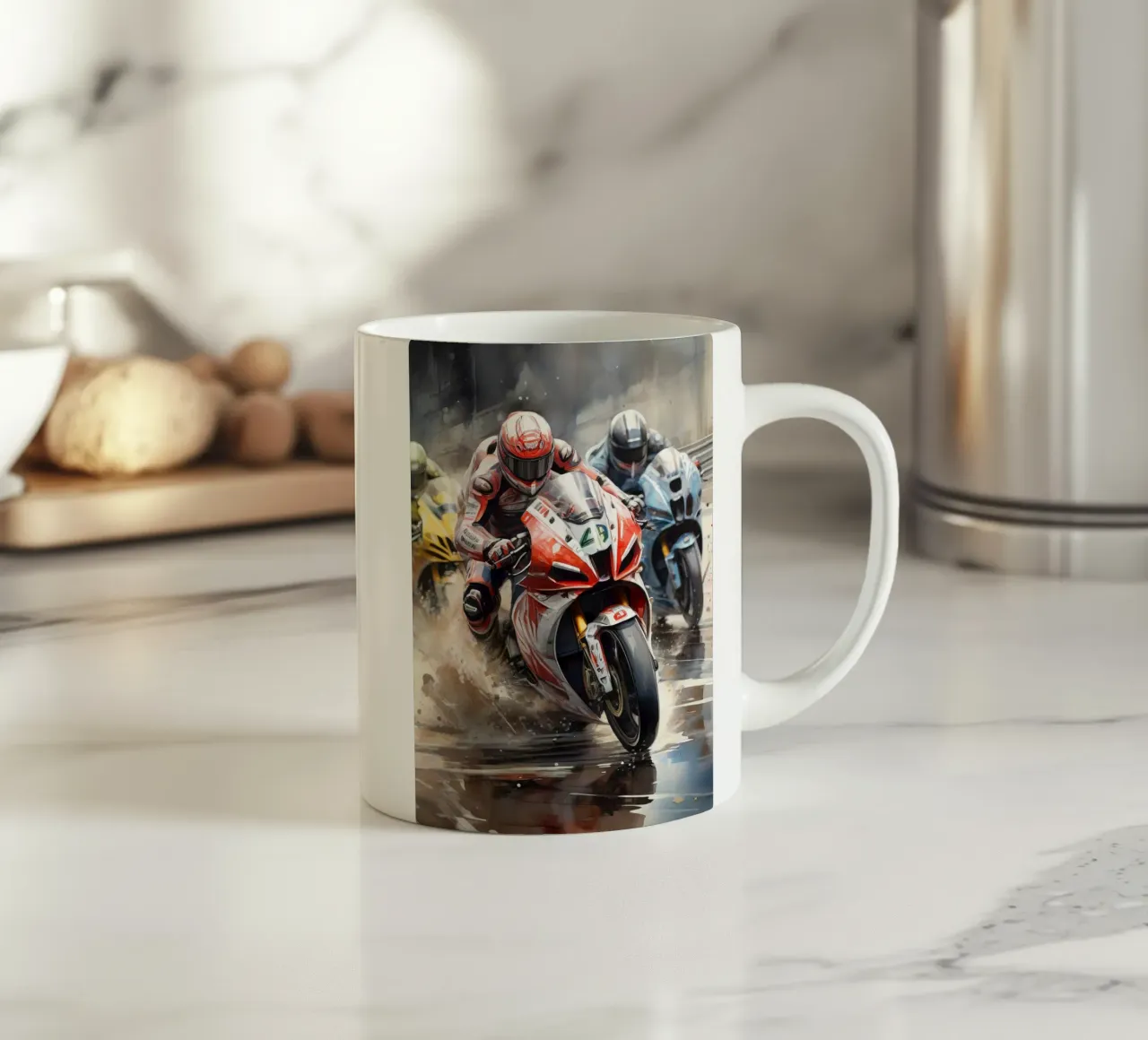 moto gp tazza in ceramica da 🎁 ARTVI-SHOP