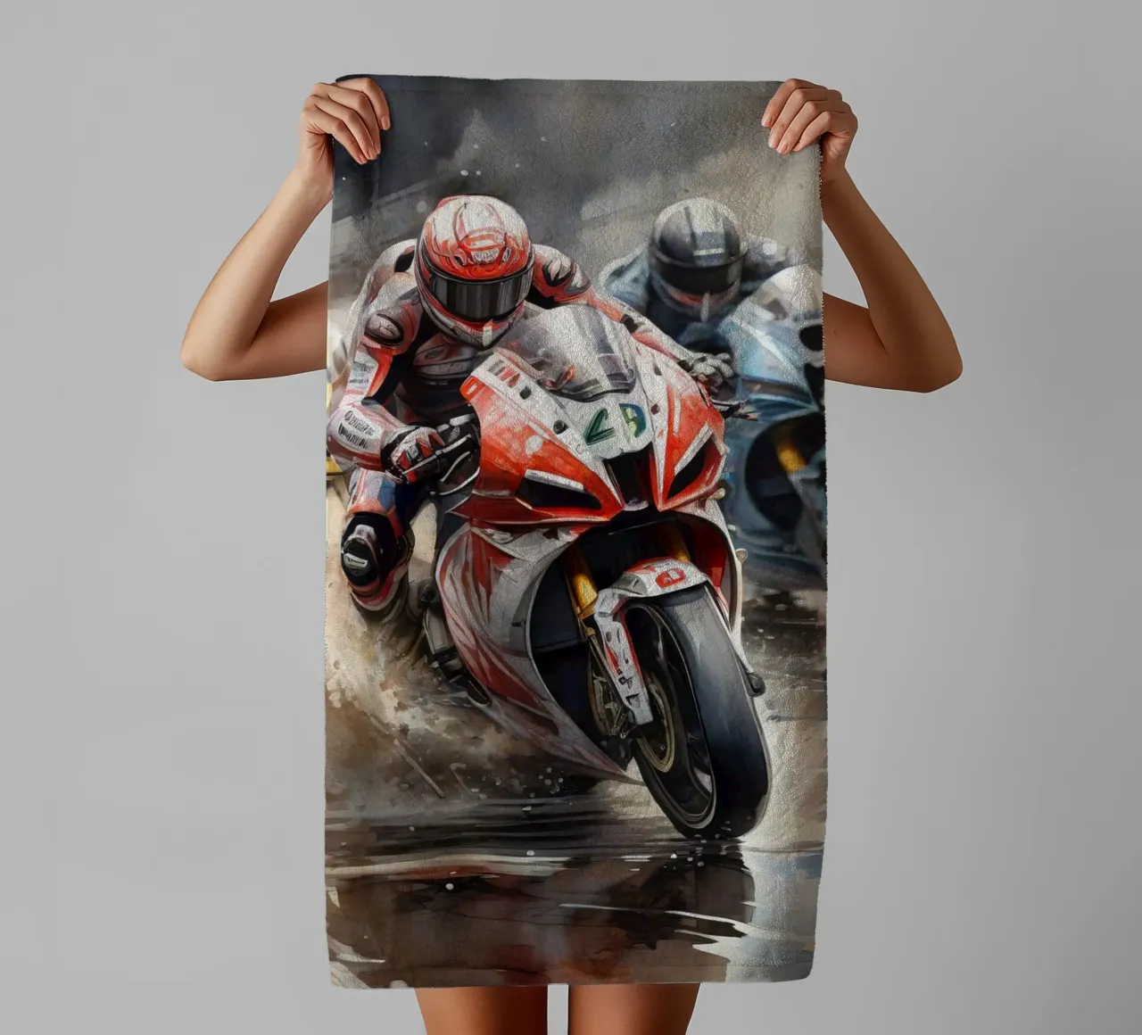 moto gp towel by 🎁 ARTVI-SHOP