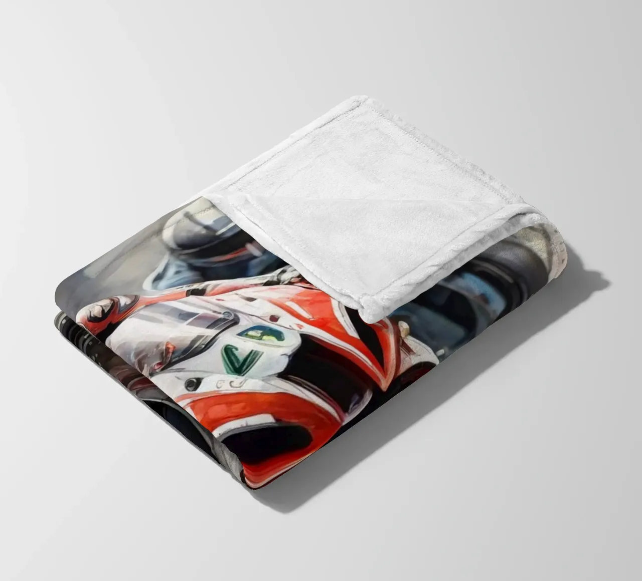 moto gp fleece blanket by 🎁 ARTVI-SHOP