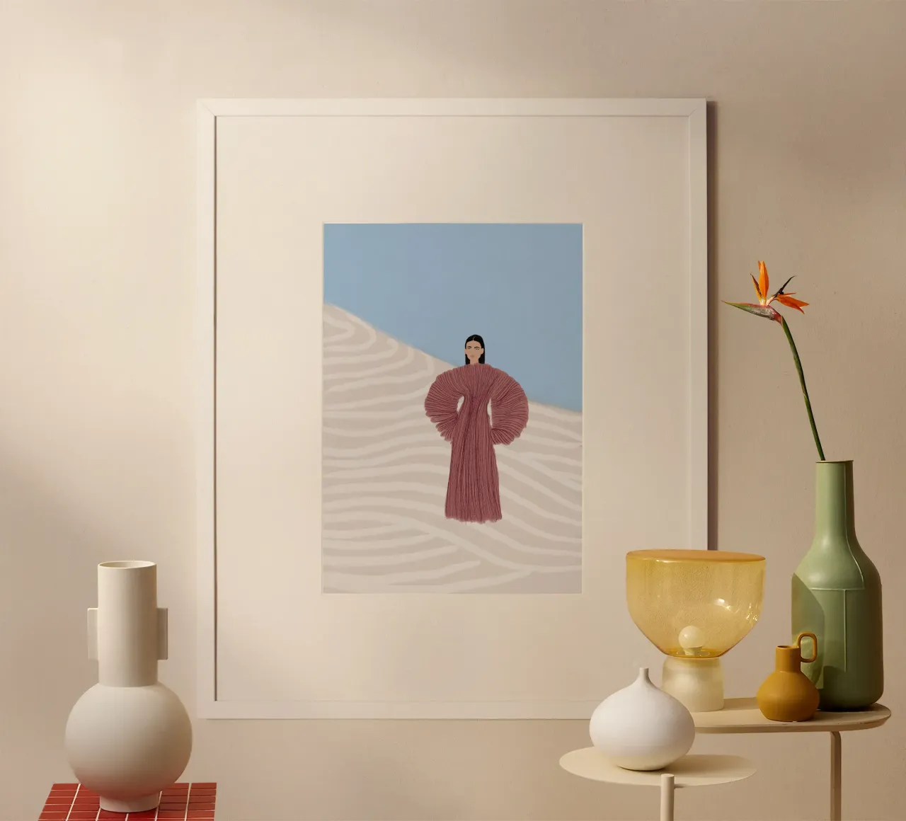 Rosa del deserto poster da tiffany marie marthe