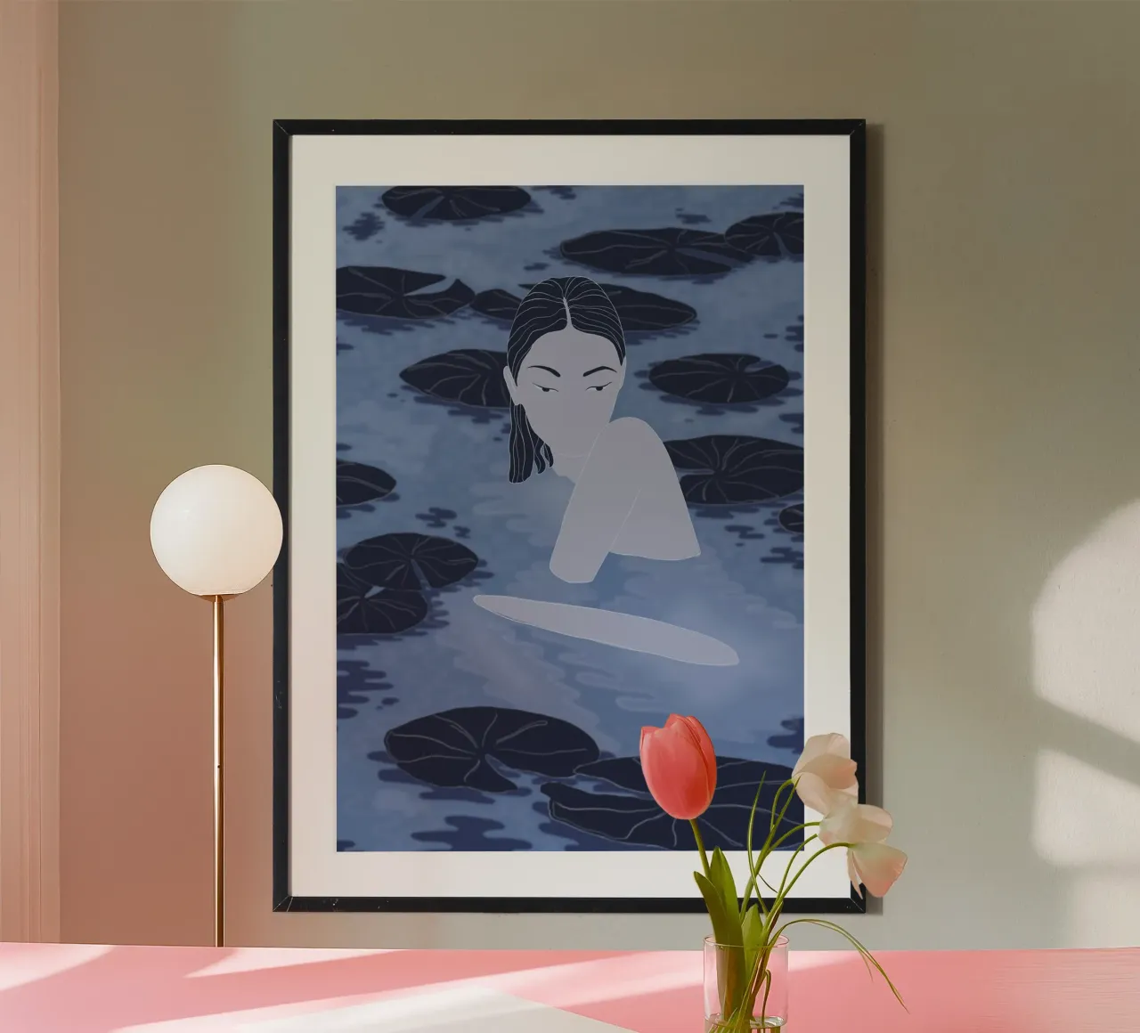 Ninfee poster da tiffany marie marthe