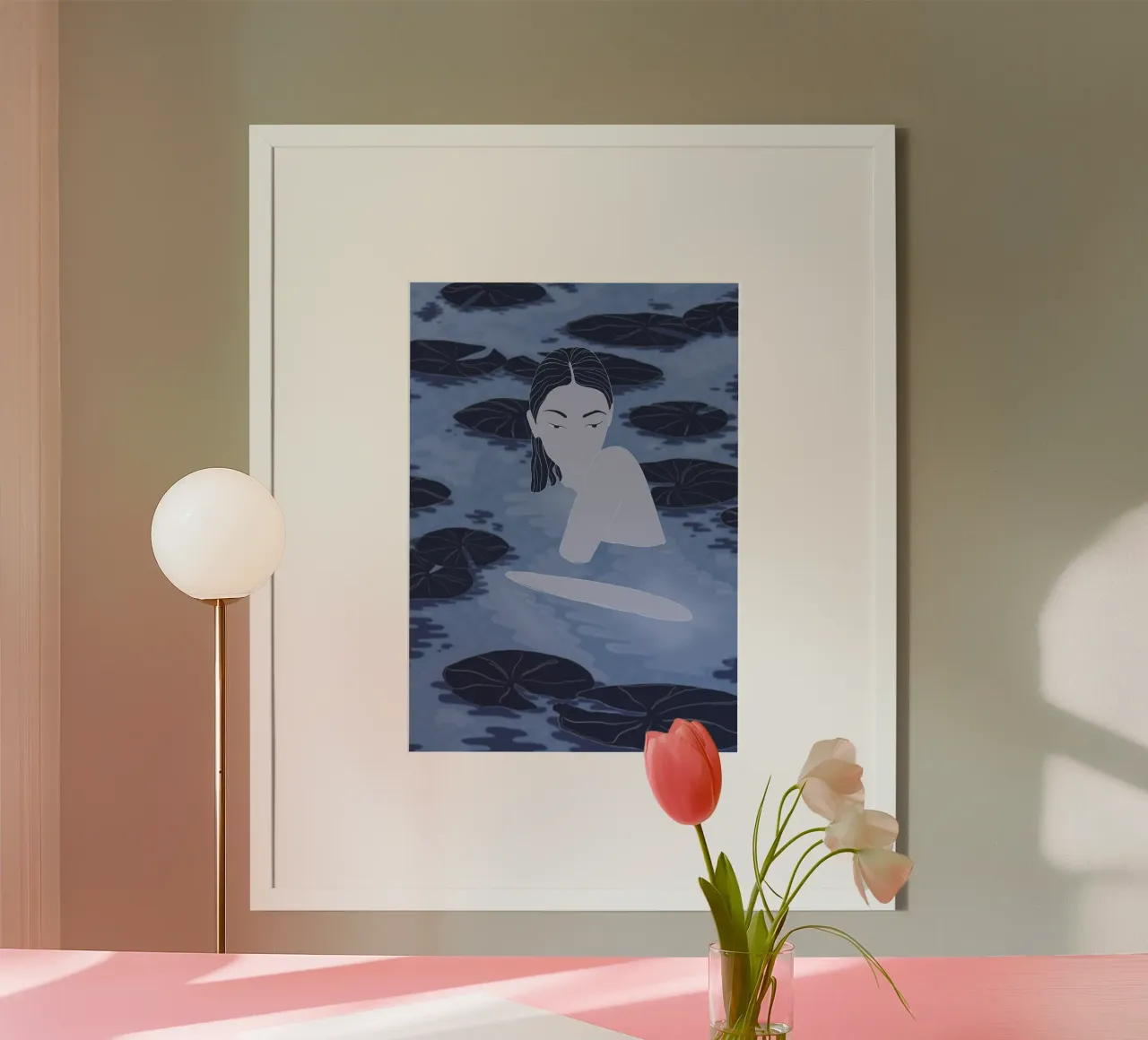 Ninfee poster da tiffany marie marthe