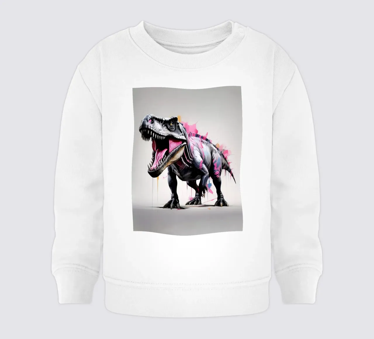 Dinosauro ad acquerello felpa neonato da 🎁 ARTVI-SHOP