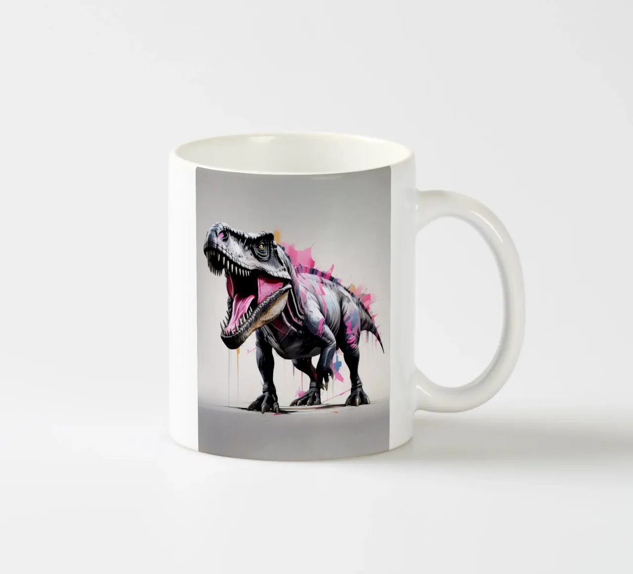 Dinosauro ad acquerello tazza in ceramica da 🎁 ARTVI-SHOP