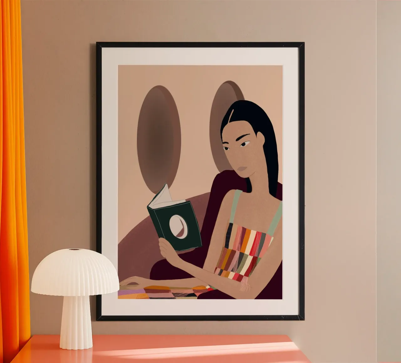 Imaginary reading poster by tiffany marie marthe