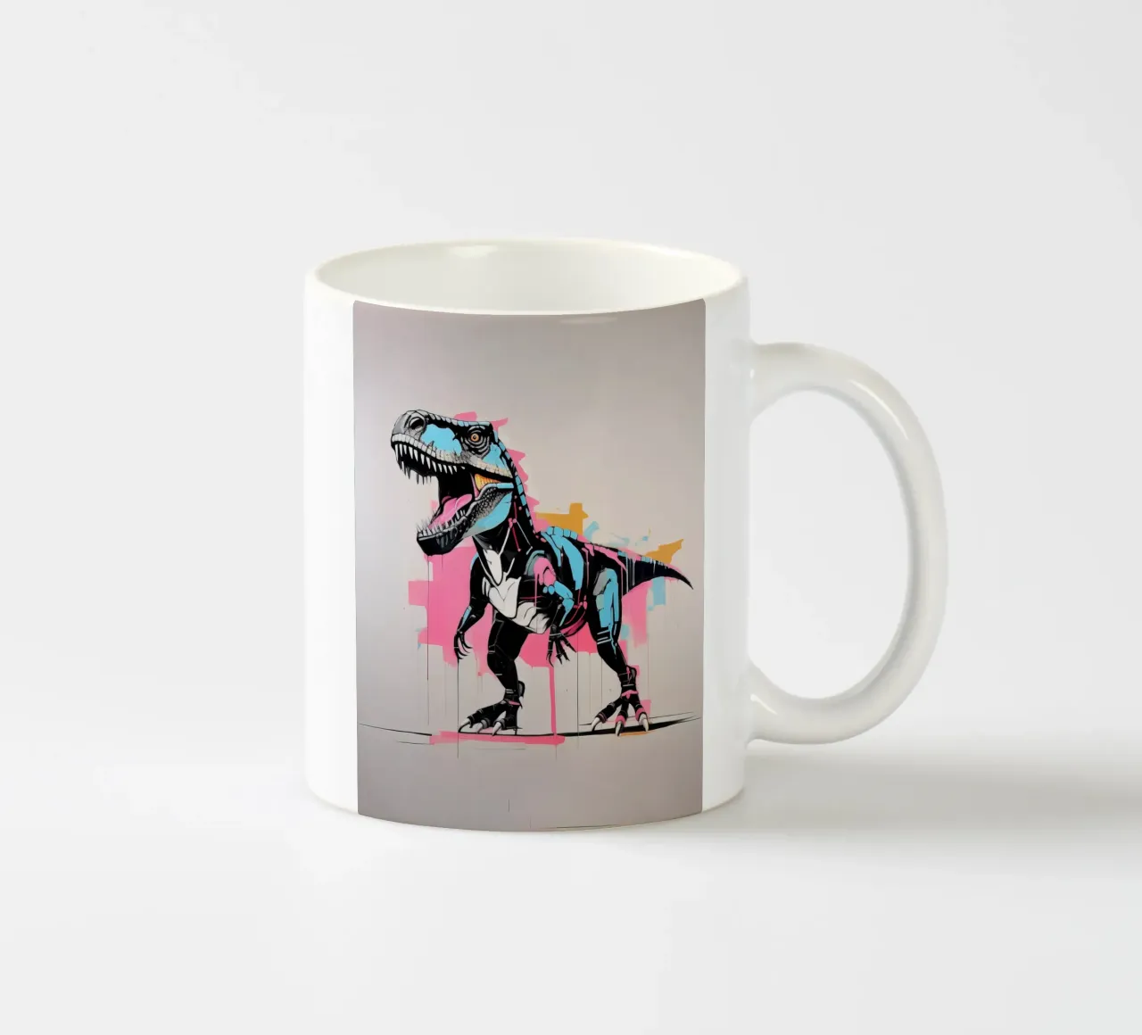 Dinosauro ad acquerello tazza in ceramica da 🎁 ARTVI-SHOP