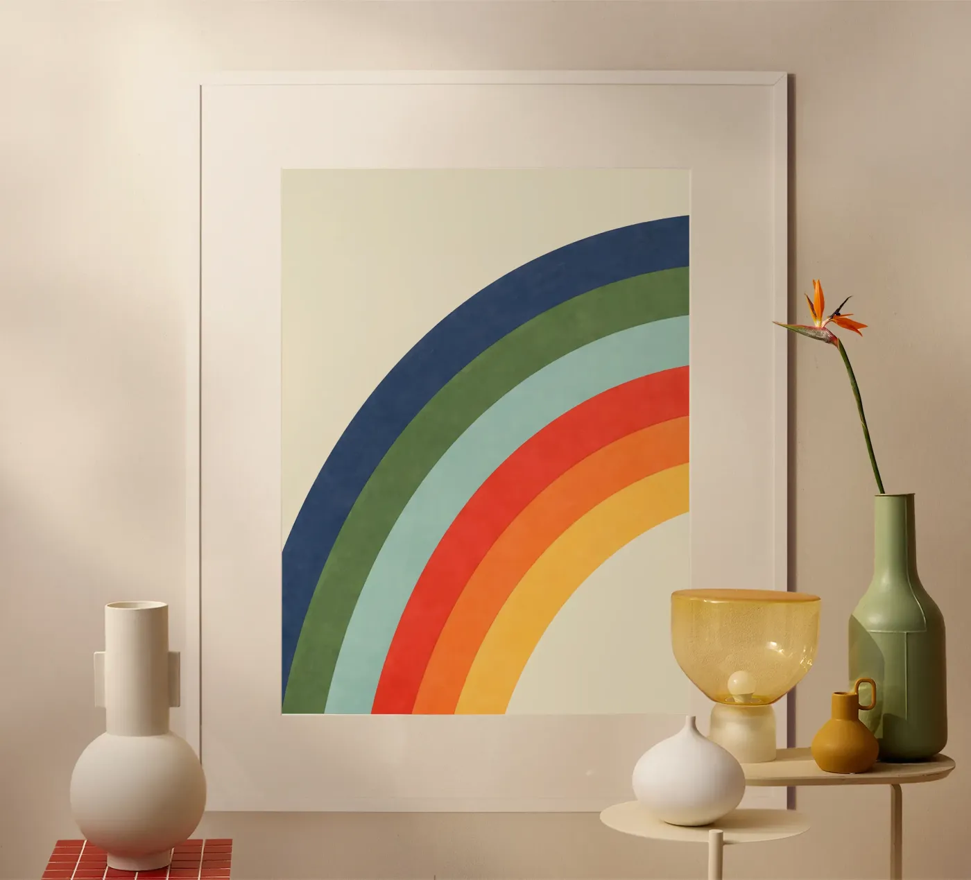 Rainbow poster van IamHomeDesigns