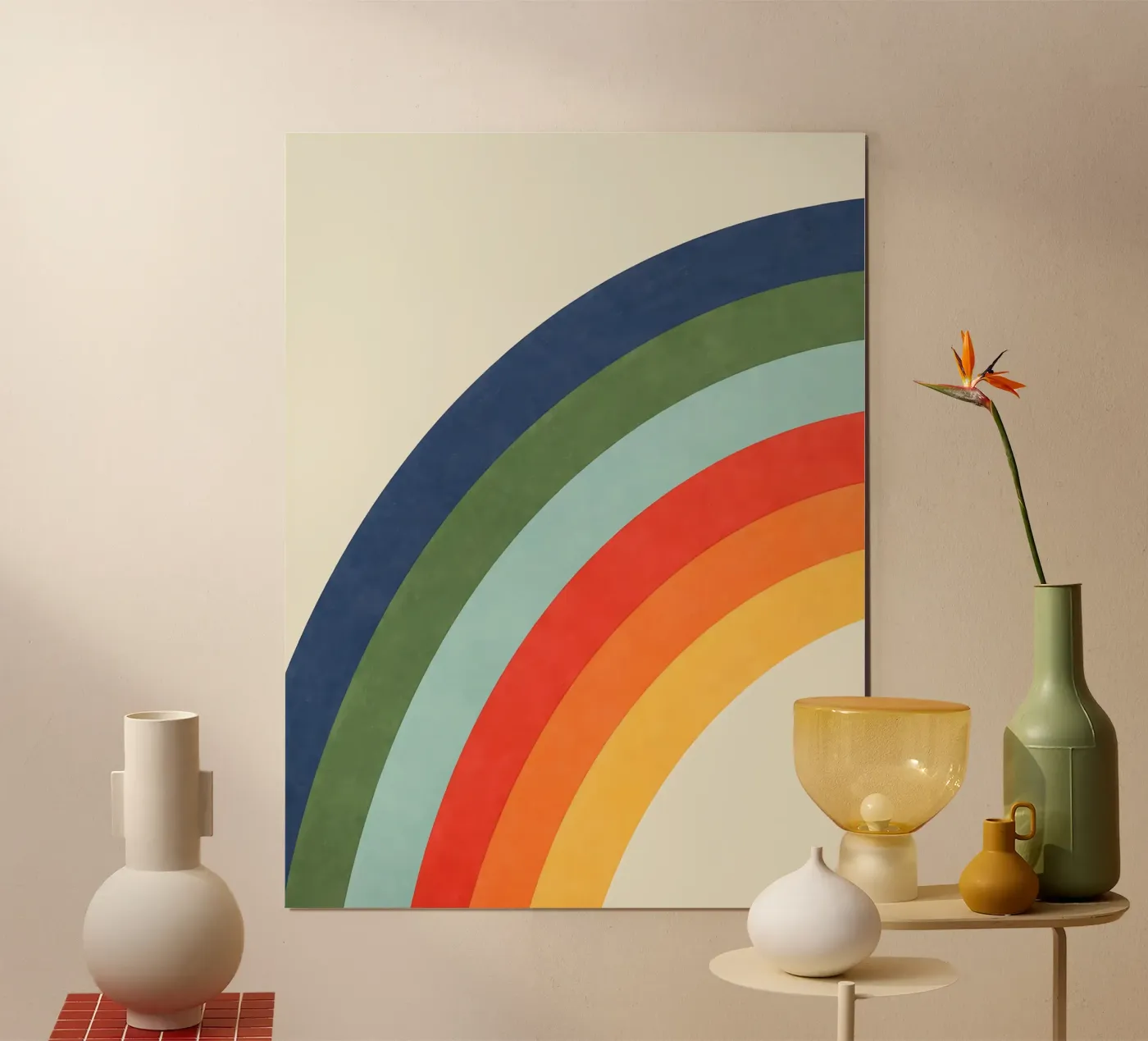 Rainbow poster van IamHomeDesigns