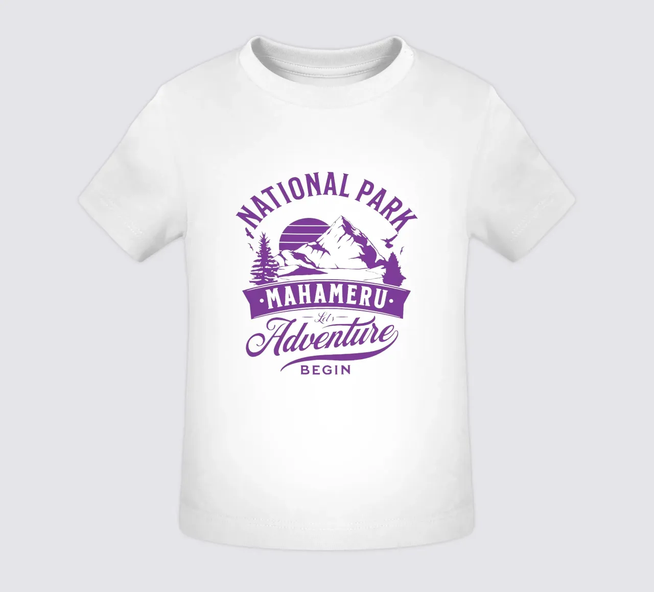 Parco Nazionale Mahameru maglietta neonato da Gunawan Rb
