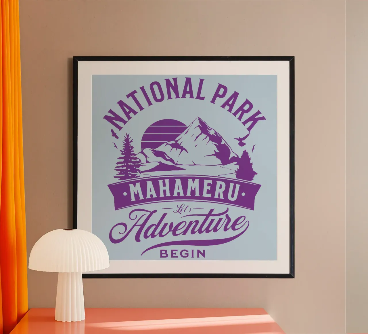 Parco Nazionale Mahameru poster da Gunawan Rb