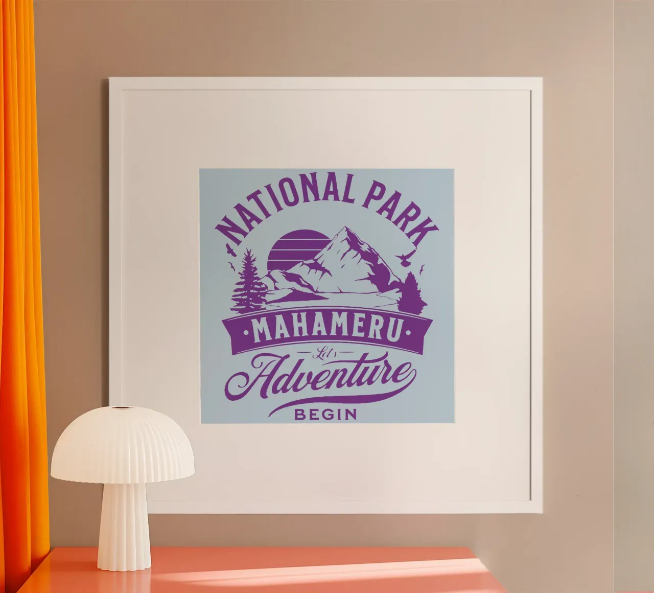 Parco Nazionale Mahameru poster da Gunawan Rb