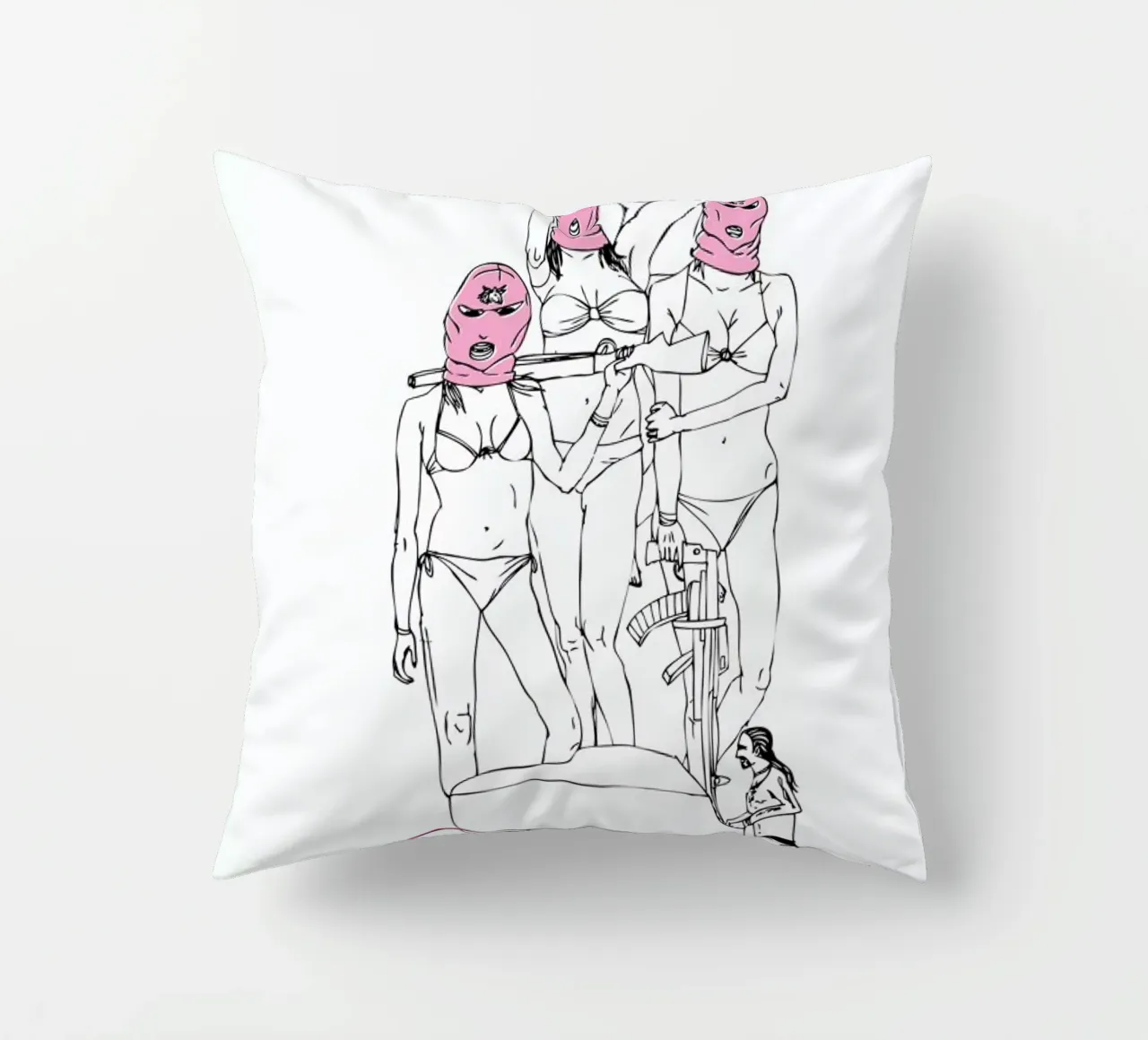 Spring Breakers Kissen von Mary and the Locks