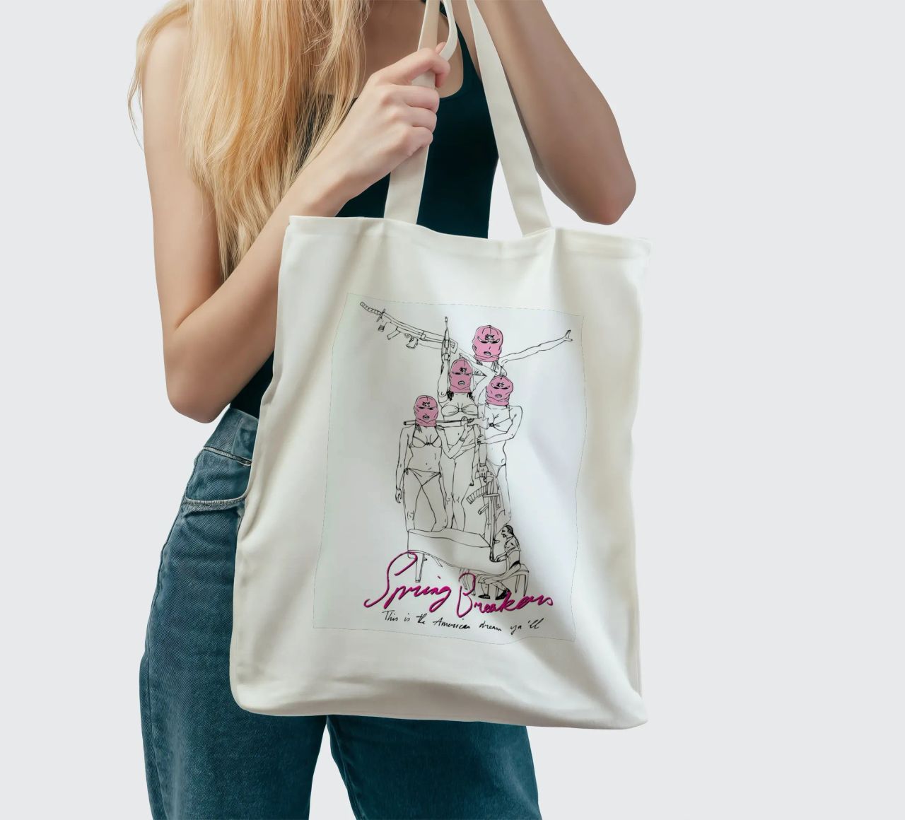 Spring Breakers borsa in juta da Mary and the Locks