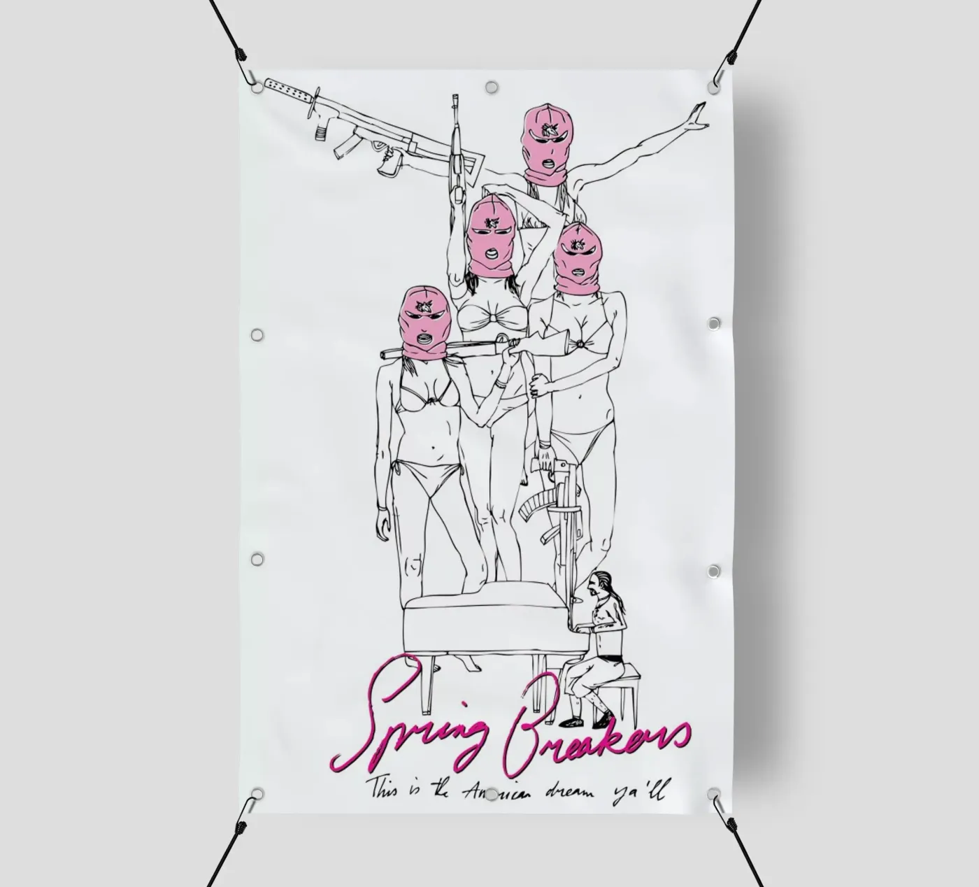 Spring Breakers telo in pvc da Mary and the Locks